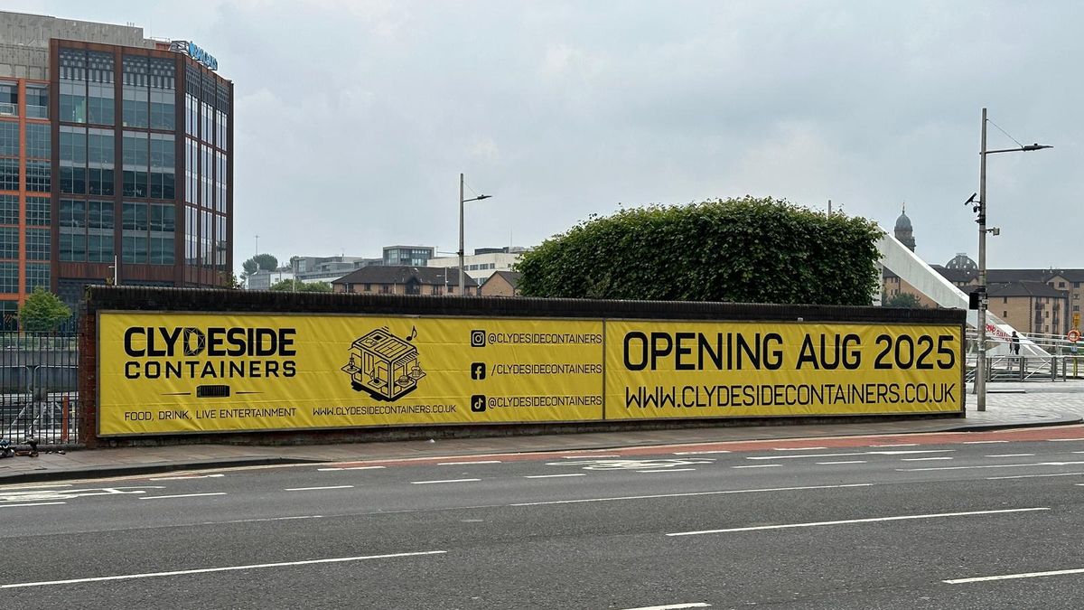 Experience Glasgow's Culinary & Cultural Hub at Clydeside Containers